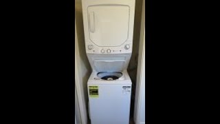 GE Spacemaker GUD 24 inch Washer amp Dryer  Full Overview  Washing  Operating Tips [upl. by Kone]