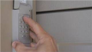 Garage Door Help  How to Reset a Garage Door Keypad Outside [upl. by Oigroeg]