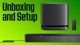 Bose Smart Soundbar System – Unboxing and Setup [upl. by Dnana130]