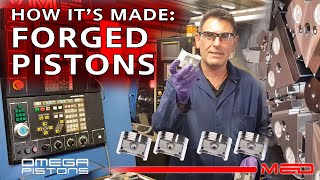 How its made  Omega forged pistons  Part 2 [upl. by Yenor]