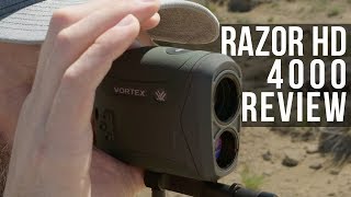 Razor HD 4000 NEW Vortex Rangefinder Review [upl. by Brinna535]