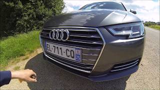 Essai Audi A4 Avant 2017 Tdi190ch Quattro STronic SLine  Audi Rent Besançon [upl. by Onitnas]