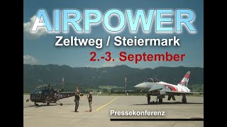 AIRPOWER 2022 am 2 und 3 September in ZELTWEG [upl. by Aserat]