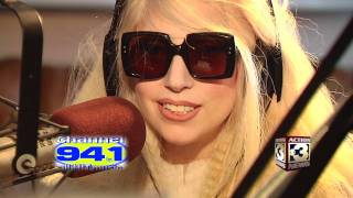 Lady Gaga Interview on Channel 941 Omaha Nebraska [upl. by Bouchier]