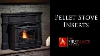 Pellet Stove Inserts Atlanta  The Fireplace Place [upl. by Jens]