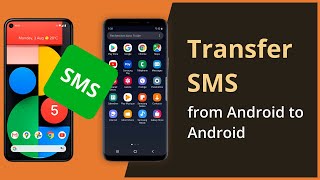 3 Ways How To Transfer SMS from Android to Android Tutorial [upl. by Sisenej433]