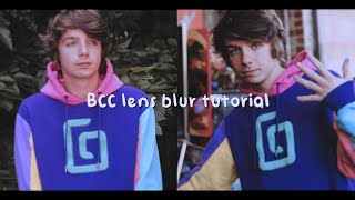 BCC Lens Blur Tutorial  After Effects [upl. by Dom]