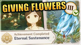 Giving Flowers Chapter 3 DONE Varuna Gatha Forest Adventure Journal Genshin Impact Sumeru Aranyaka [upl. by Yedoc]