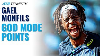 5 Times Gael Monfils Went GOD MODE 🔥 [upl. by Keffer292]