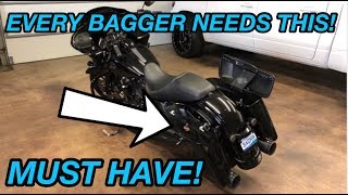 HARLEY DAVIDSON SADDLEBAG ORGANIZER INSTALL MUST HAVE [upl. by Waiter378]