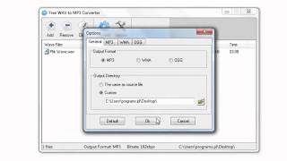 Jak przekonwertować plik wav do mp3 za pomocą programu Free WAV to MP3 Converter [upl. by Gravante]