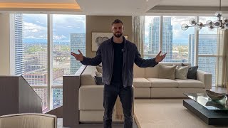 Inside a £3250000 Canary Wharf London penthouse full tour 🏙 [upl. by Kcirddot724]