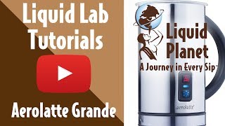 Liquid Lab  Aerolatte Grande Milk Frother [upl. by Ibib]