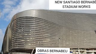 💥 NEW SANTIAGO BERNABÉU STADIUM WORKS 🔥 REAL MADRID ⚽ [upl. by Aneehsit]