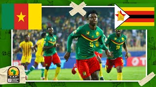 Cameroon vs Zimbabwe  AFRICAN NATIONS CHAMPIONSHIP HIGHLIGHTS  1162021  beIN SPORTS USA [upl. by Engapmahc443]