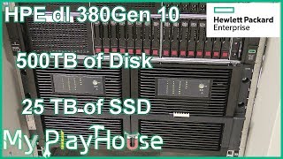 500TB Disk amp 25TB SSD in HPE DL380 Gen10 with D6020  662 [upl. by Dermott420]