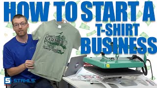 How to Start a TShirt Business at Home  Key Things to Know [upl. by Carmon]