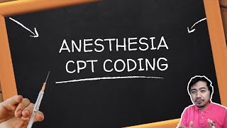 CPC EXAM PRACTICE  Anesthesia Coding [upl. by Airbmak]