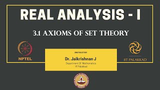 31 Axioms of Set Theory [upl. by Adnarahs]