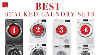 Stackable Washer Dryer  Top 4 Best Sets [upl. by Iaverne]