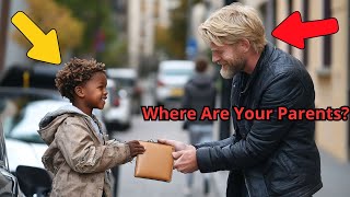 Black Homeless Child Finds Billionaires Wallet 514 Minutes Later A Shocking Secret Reveals [upl. by Aieki]