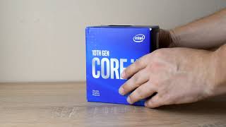 Intel Core i5 10400F CPU unboxing [upl. by Sower]