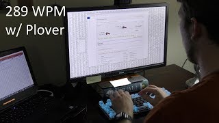 289 WPM in TypeRacer Using Plover Steno  HowTo Guide [upl. by Prady]