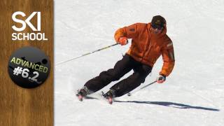 HOW TO CARVE on Skis  Advanced Ski Lesson 62  Carving [upl. by Adalheid]