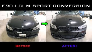 BMW E90 LCI M Sport Conversion DIY [upl. by Nnayt]