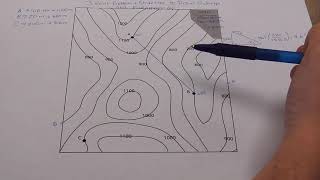 3 Point Problems Strike Lines and Apparent Dip [upl. by Huntlee]