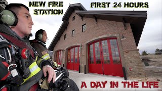 First 24 Hours in a New Fire Station  A Day in the Life [upl. by Grim]