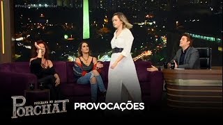 Ana Paula se irrita com Vida Vlatt e abandona o palco do Porchat [upl. by Isak]