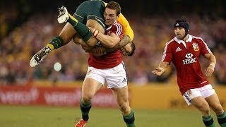 George North picks up Israel Folau [upl. by Stanton]