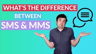 Whats the difference between SMS and MMS [upl. by Avlasor]