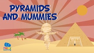 Pyramids and Mummies  Educational Videos for Kids [upl. by Ayetal890]