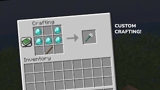 How To Add Custom Crafting Recipes To Minecraft Java UPDATED [upl. by Kcirreg462]