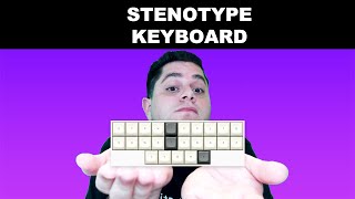 What is a Stenotype Keyboard [upl. by Ahsratan]