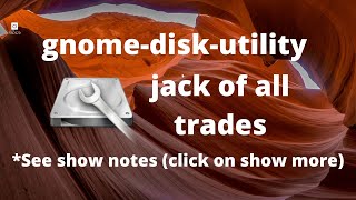 How to Use GNOME Disk Utility [upl. by Walcott913]