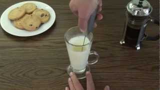 Aerolatte  The Original Steam Free Milk Frother [upl. by Ecahc]