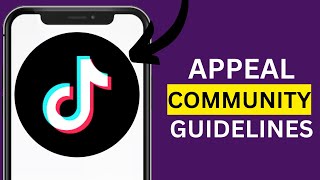 How to Appeal TikTok Community Guidelines Violation [upl. by Namzzaj]