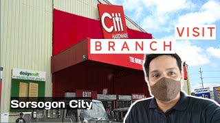 CITI Hardware Tour   Sorsogon City [upl. by Ayotel]