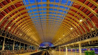 A Walk Around Londons Paddington Railway Station [upl. by Nylcaj]