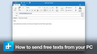 How to send free text messages from your PC [upl. by Abramson689]