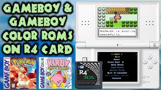 The Best GameBoyGameBoy Color Emulator For R4 [upl. by Ridglee372]