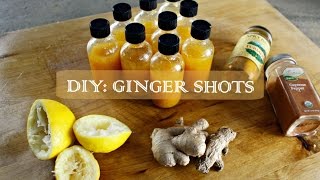 DIY GINGER SHOTS  SisterAv [upl. by Brighton]