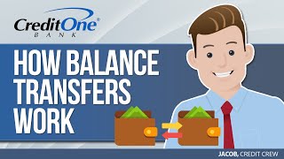 How Balance Transfers Work  Credit One Bank [upl. by Phares]