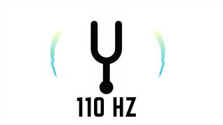 110 Hz Pure Tone Frequency  1 Hour [upl. by Aleacem]