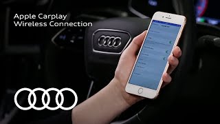 Audi Tech Tutorial Apple CarPlay Wireless Connection [upl. by Edmonds858]