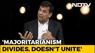 Worry About Majoritarianism Raghuram Rajan To NDTV [upl. by Attikram]