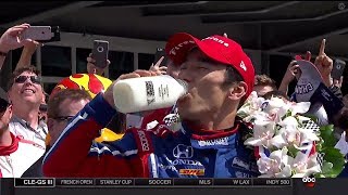 Takuma Sato  winner of 101st Indianapolis 500 [upl. by Griff]